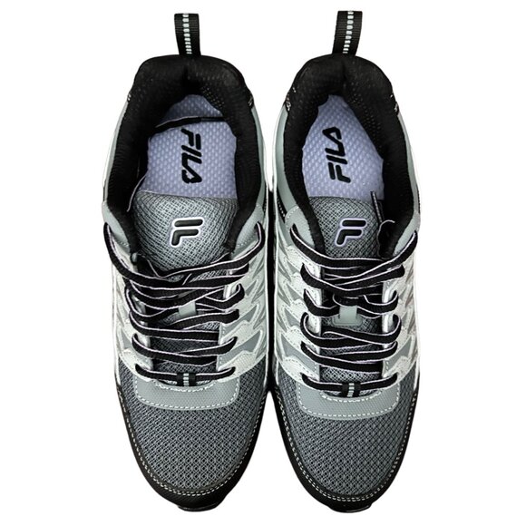 Fila Men's Running Athletic Shoes Size 8.5 Black &‎ Gray - Picture 1 of 11